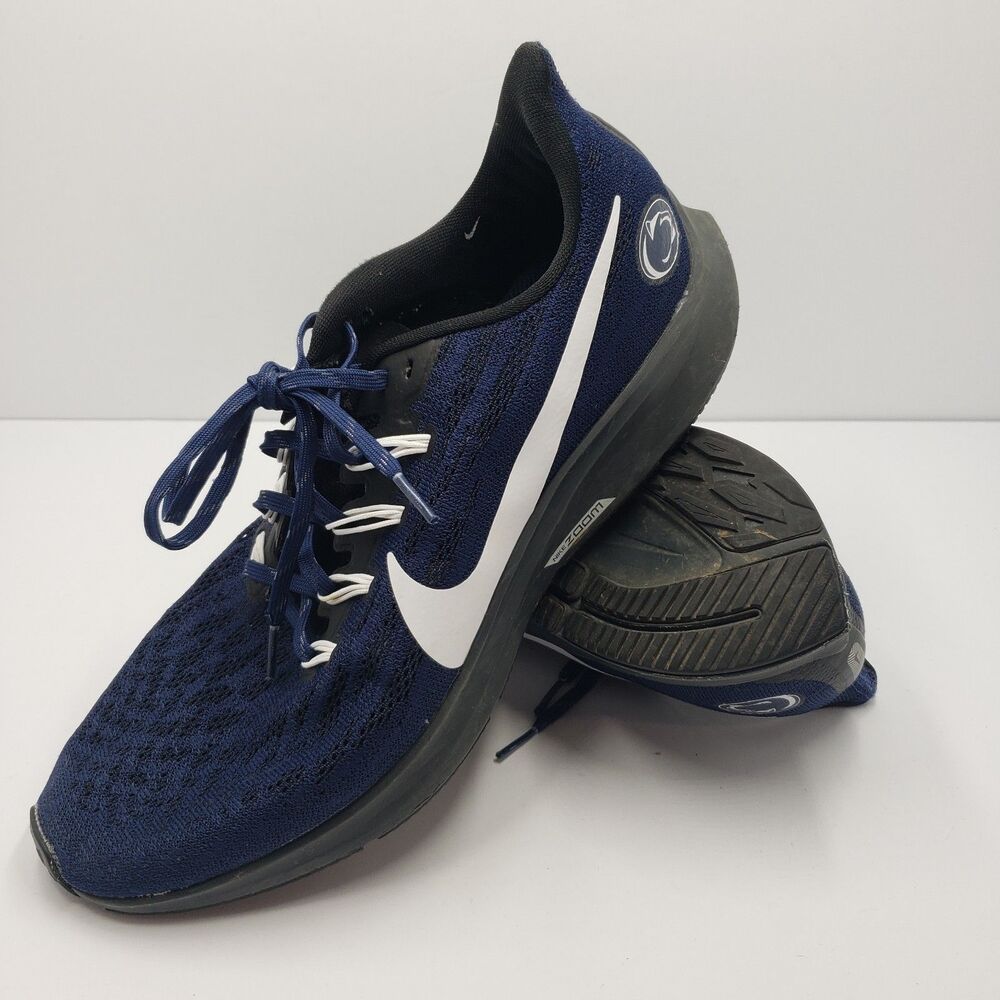 Nike Air Zoom Pegasus 36 Penn State Mens Size 10 Navy Blue White Nittany Lions